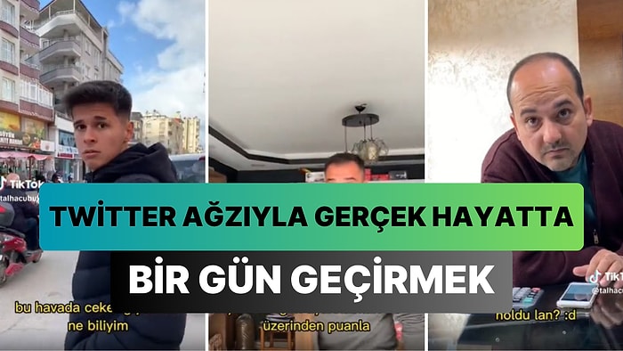 Twitter Ağzıyla Gerçek Hayatta 1 Gün Geçiren Gencin Viral Olan Videosu: 'Dayak Yememiş Olması Şaşırtıcı'