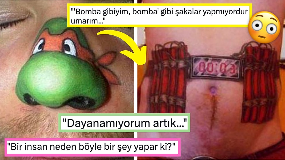 Gördüğünüz Anda Yaşadığınız Hayatı Sorgulatıp Dövme Yaptırmaya Tövbe Ettirecek Birbirinden Acayip 15 Kişi