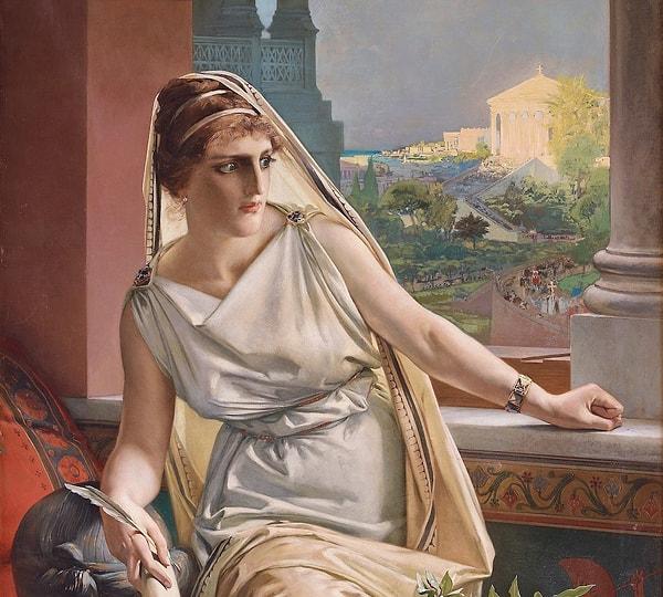 Hypatia, Antik dünyanın en önemli kadın matematikçi, astronom ve filozofudur.