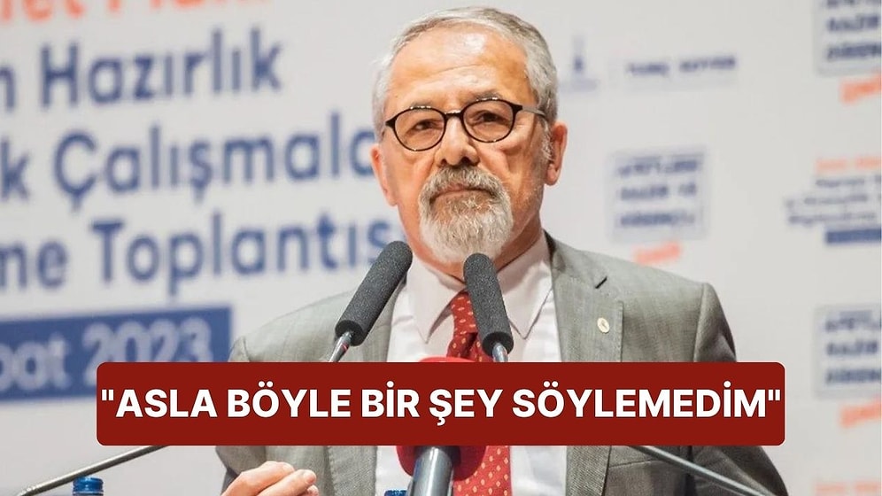 Naci Görür'den Erdoğan'ın "Profesör Müsveddesi" Sözlerine Yanıt