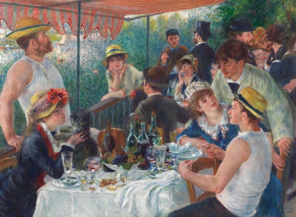 Рак — «Завтрак гребцов», Пьер Огюст Ренуар (1881)