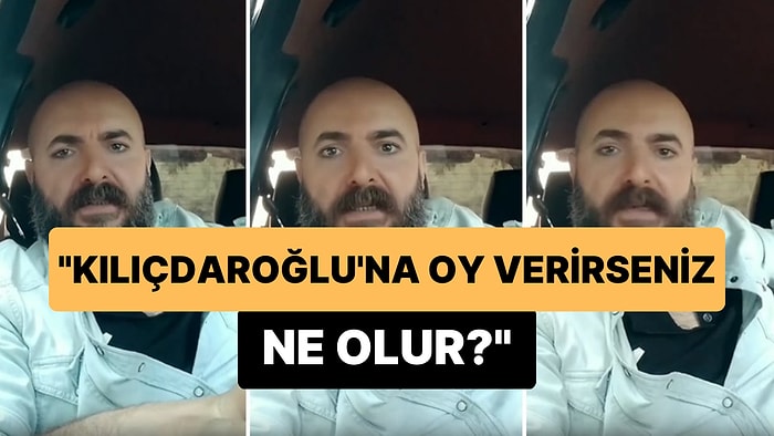 'Kılıçdaroğlu'na Oy Verirseniz Ne Olur?' Diyen Teoman Topçu: Reise Ver ki Oyunu Gör Sana Girecek Olanın Boyunu