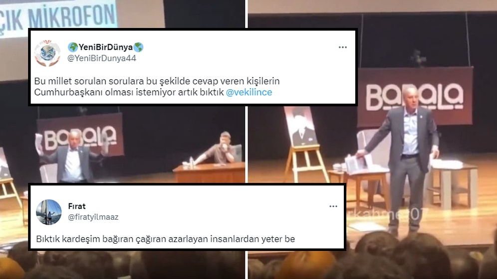Oğuzhan Uğur'un Mevzular Açık Mikrofon Programına Katılan Muharrem İnce'nin Agresif Tavırları Gündem Oldu