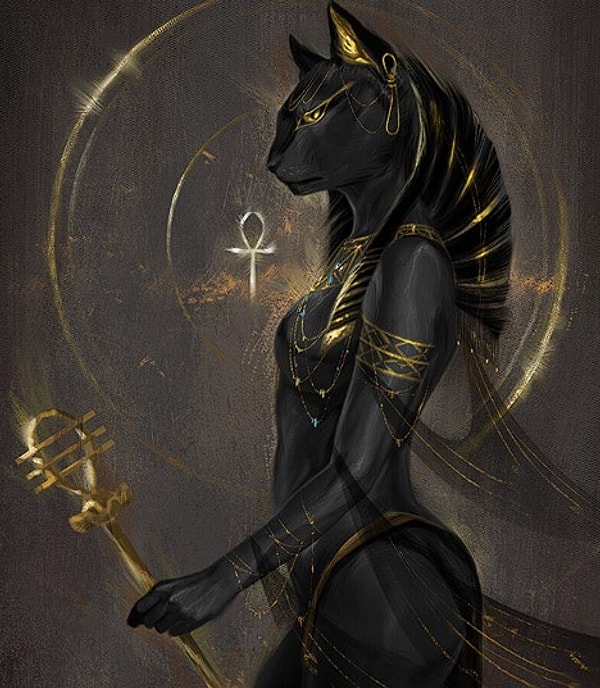 Antik Mısırlılar, kedilerin kutsal hayvanlar olduğuna inanıyorlardı. Onlar için kediler tanrıça Bastet'ı temsil ediyordu.