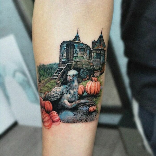 60. Хижина Хагрид и Клювокрыл