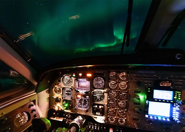 27. «Быть пилотом в Северной Канаде имеет свои преимущества»