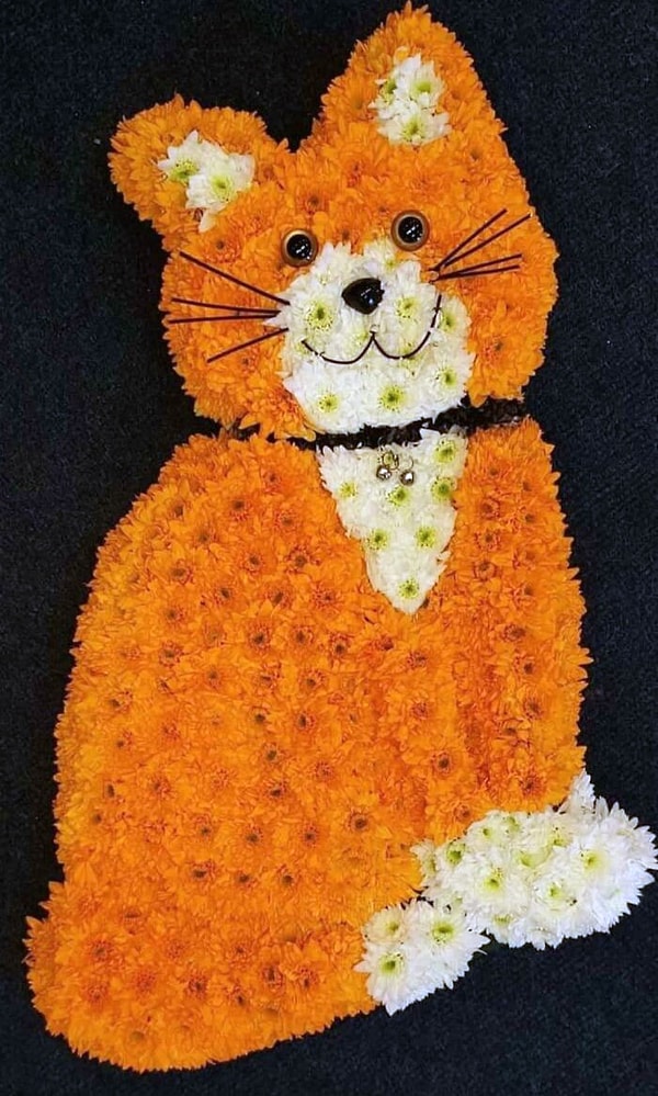 17. «Моя мама работает флористом и иногда присылает мне фотографии того, над чем она работает.»