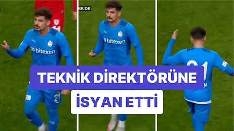 Oyuna 75. Dakikada Alınıp 89'da Teknik Direktörü Tarafından Çıkarılmak İstenen Futbolcu Değişikliği Reddetti