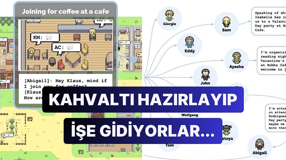 Yapay Zeka Botları Sanal Bir Kasaba Olan Smallville'de Yaşamaya Başladı
