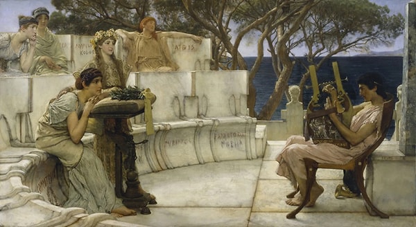 M.Ö. 570 civarında öldüğü düşünülen Sappho'nun şiirlerine olan ilgi ve hayranlık günümüzde halen devam etmektedir ve onun antik dünyanın en önemli şairlerinden biri olarak anılmasını sağlamaktadır.