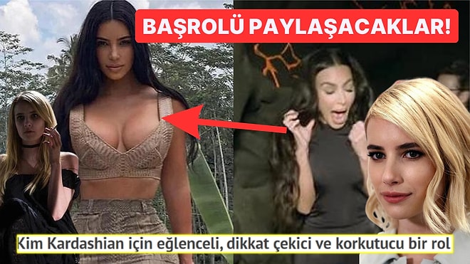 Efsaneler Ekrana Dönüyor! Kim Kardashian ve Emma Roberts, American Horror Story'nin Yeni Sezonunda Yer Alacak!