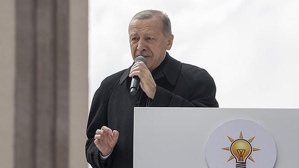 Önümüzdeki seçimlerde Cumhur İttifakı'nın Cumhurbaşkanı adayı olacak olan Recep Tayyip Erdoğan, yaptığı konuşmayla gündem oldu.