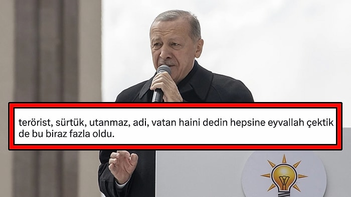 Cumhurbaşkanı Erdoğan'ın Her Vatandaşı AK Partili Kabul Etmesi Karşısında İsyan Dolu Yorumlar Gecikmedi