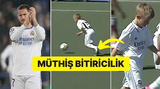 Babasından Çok Şey Öğrenmiş! Eden Hazard'ın Oğlu Leo'dan Harika Gol