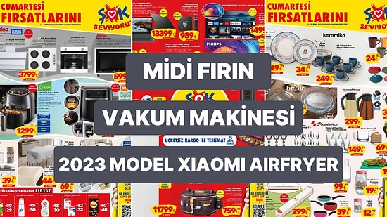 Bu Hafta ŞOK'a Xiaomi Airfryer Geliyor! 15 Nisan 2023 ŞOK Aktüel Ürünler Kataloğu