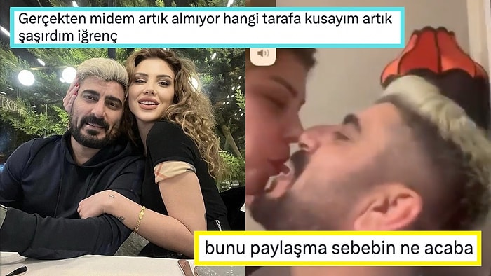 Kısmetse Olur Melis ile Kaos Dolu Bir İlişki Yaşayan Reşit Bozdağ Paylaştığı Öpüşme Videosuyla Tepki Çekti!