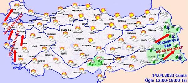 Ankara Hava Durumu 14 Nisan: Ankara'da Hava Nasıl?