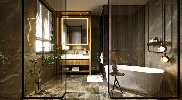 8. В вашей идеальной ванной комнате...