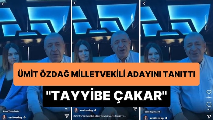 Ümit Özdağ'ın Paylaşımı Gündem Oldu: "Milletvekili Adayımız 'Tayyibe Çakar' Yanımda"