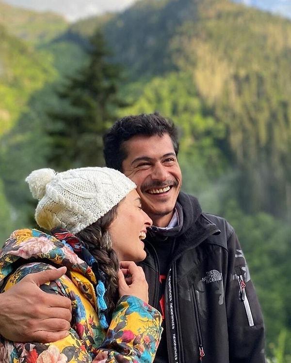 Ünlü oyuncu Aslıhan Gürbüz ile İsmail Hacıoğlu çiftinden yepyeni bir fotoğraf geldi.