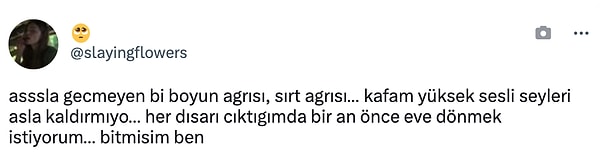 11. "Niye dışarıda para harcayalım boş yere, hadi eve gidelim." hissi.