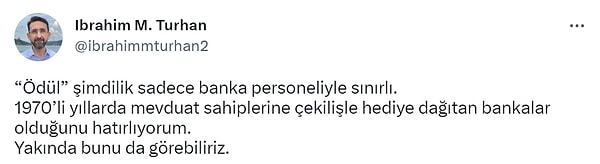 Kampanyalı döviz çekme yarışının neler getireceğine de ilerleyen günlerde bakacağız.