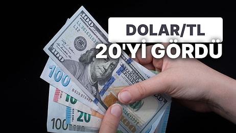 Bankalar Dolar Toplama Kampanyası Başlattı! Serbest Piyasada Dolar 20 Lira Kritik Sınırını Aştı
