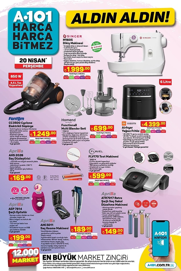 Singer M1605 Dikiş Makinesi 1.999 TL