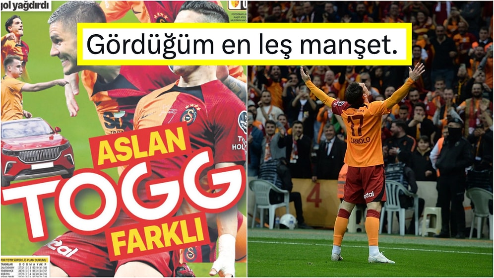 Galatasaray'ın Kayserispor Galibiyetini Manşetine Taşıyan Fotomaç'ın Kelime Oyunu Gündem Oldu!