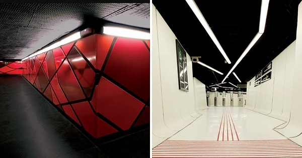 10. Станция метро «Drassanes в Барселоне» (Испания)