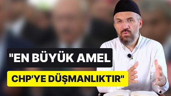 İlahiyatçı İhsan Şenocak da Din Üzerinden CHP'yi Hedef Aldı