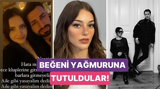 Boran Kuzum'dan Dilan Çiçek Deniz'e Bugün Ünlülerin Dikkat Çeken Instagram Paylaşımları (16 Nisan)