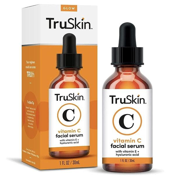 7. Truskin naturals c vitamini serum organik anti-aging