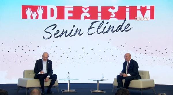 Millet İttifakı cumhurbaşkanı adayı Kemal Kılıçdaroğlu, İzmir Büyükşehir Belediye Başkanı Tunç Soyer’in moderatörlüğünde düzenlenen programda, 14 Mayıs seçimlerinde ilk defa oy kullanacak gençlerin sorularını cevapladı.
