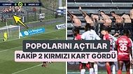 Bunu da Görmedik Demeyiz: Rakip Penaltı Kaçırsın Diye Kale Arkasında Pantolonlarını İndiren Taraftarlar