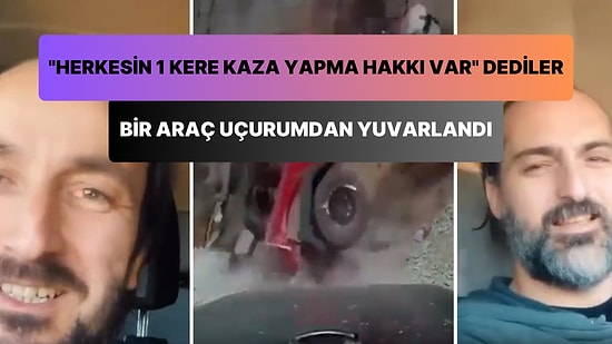 'Artvin'de Herkesin 1 Kere Kaza Yapma Hakkı Var' Denildiği Anda Bir Araba Uçurumdan Düştü: 'Hakkını Doldurdu'