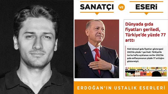 "Erdoğan Sayesinde" Çıkartmalarını Hazırlayan Mahir Akkoyun Şimdi de "Sanatçı ve Eseri" Serisiyle Gündemde