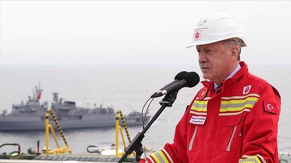Cumhurbaşkanı Recep Tayyip Erdoğan, daha önce Karadeniz’de 58 milyar metreküp doğalgaz bulunduğunu duyurmuştu.