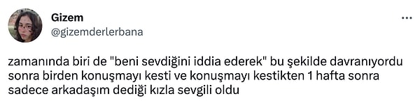 'Yok aşkım ya o kız benim en yakın arkadaşım.'