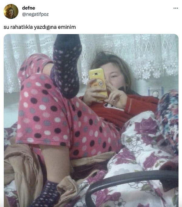 Ben de eminim ama kanıtlayamam.