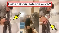 Sevgilisini Duşa Sokup Saçlarını Yıkayan Adama Verdikleri Komik Tepkilerle Kahkaha Attıran Kişiler