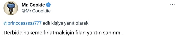 1. Ve bu kurabiyeye gelen yorumlar! Twitter ismi beni çok güldürdü...