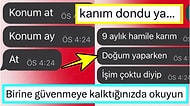 9 Aylık Hamile Karısını Doğum Yaparken Aldatmayı Düşünen Adamın Mesajları Sinirleri Hoplattı!
