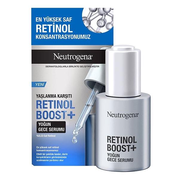 11. Neutrogena retinol boost yaşlanma karşıtı serum