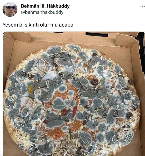 Viral olan pizzamız buydu.