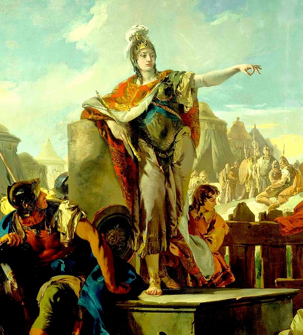 267 yılında kocası ve Palmyra İmparatorluğu'nun kralı Odaenathus'un ölümünden sonra, oğlu Vaballathus ile birlikte yönetimi ele aldı.