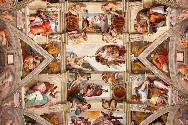 Roma'daki Sistine Şapeli, adını aldığı Papa IV. Sixtus tarafından 1480'lerde inşa edilmişti.