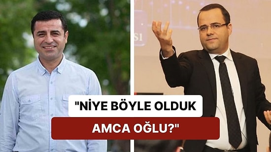 Selahattin Demirtaş'tan Özgür Demirtaş'a "Akrabalık" Göndermesi