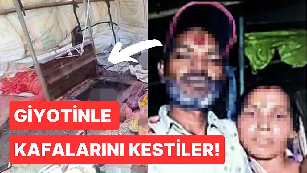 Kendi Kafalarını Giyotinle Kesip Ateşe Attılar: Akılalmaz Çiftin Garip Kurban Ritüeli Herkesi Şoke Etti!