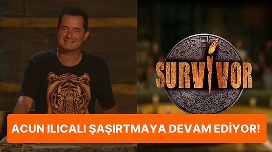 Heyecanın Giderek Arttığı Survivor'da Acun Ilıcalı Konsey Sırasında O Kişiye Meydan Okudu!